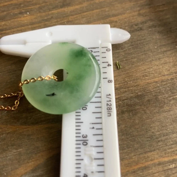 Alquimia Green and Gold Necklace - Picture 3 of 4